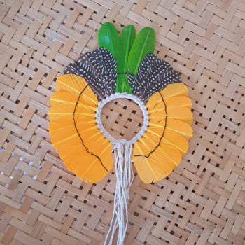 10 Mini Cocar 20cmx20cm - consultar cores disponíveis em (21)965561471 